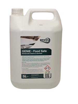 Genie Food Safe Cleaner Sanitiser - Cater Safe - Catex.ie