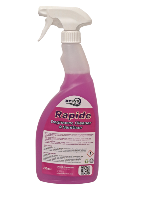 Rapide Total Cleaner Sanitiser Protection Catex.ie