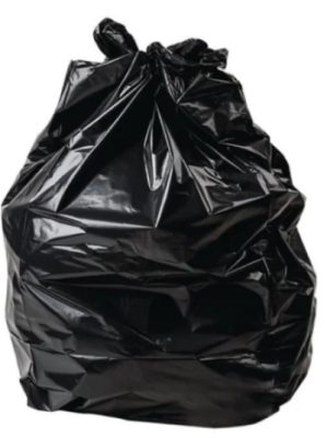 White Bin Bag Liner - Swing / Office - On Rolls 25x30